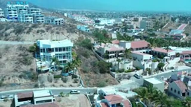 LOS CABOS MEXICO-2020: Small Town Fly Over Showing Nice View Very Quaint And