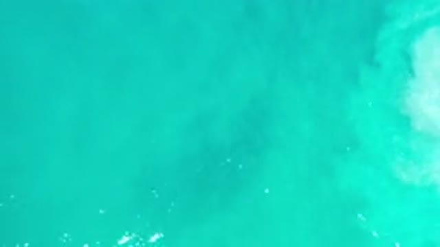 LOS CABOS MEXICO-2020: Aerial View of the Sea From Up Above