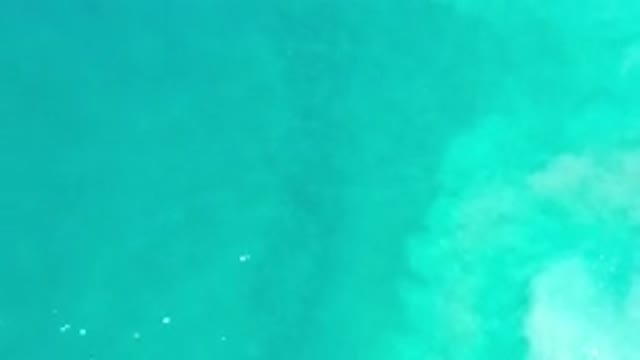 LOS CABOS MEXICO-2020: Clear Ocean Water In Motion