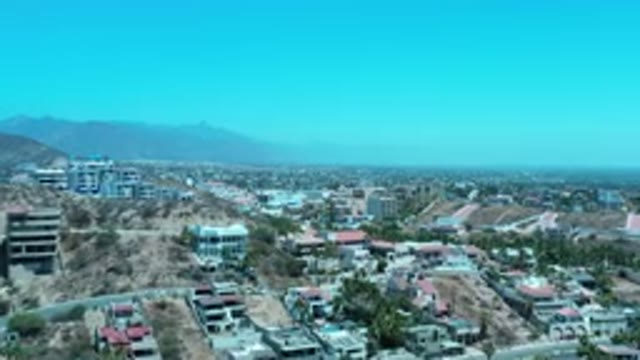 LOS CABOS MEXICO-2020: Blue Sky in The City