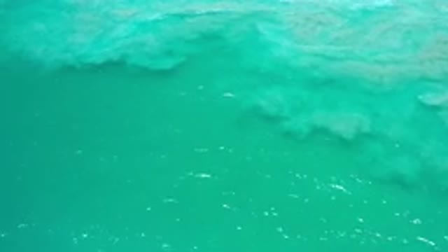 LOS CABOS MEXICO-2020: Clear Green Water and Loose Sand Underneath