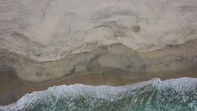 LOS CABOS MEXICO-2020: Beautiful Aerial View Of Sea And Beach Sand And Palm Trees
