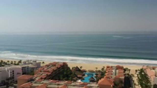 LOS CABOS MEXICO-2020: Gradually Moving Towards The Ocean Over A Beautiful
