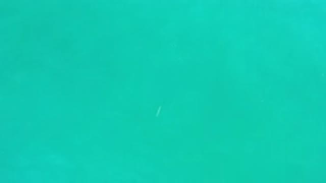 LOS CABOS MEXICO-2020: Aerial View Of A Beautiful Green Ocean Waters And Small Waves