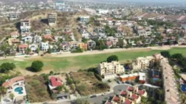 LOS CABOS MEXICO-2020: Birds Eye View Of A Cityscape Showing Buildings And A