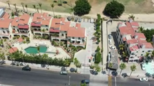 LOS CABOS MEXICO-2020: A Pleasant View Of A Hotel With Beautiful Swimming Pool