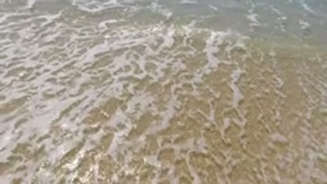LOS CABOS MEXICO-2020: Sea Waves With Foam During The Day