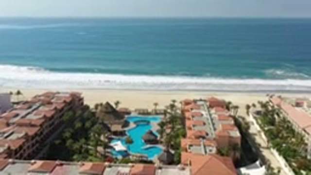 LOS CABOS MEXICO-2020: Ocean Coastline Surf Beach Water Waves Daytime Outdoors