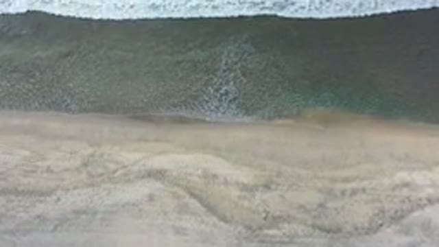 LOS CABOS MEXICO-2020: Beautiful Aerial View Of A Beach With Sparkling Waves