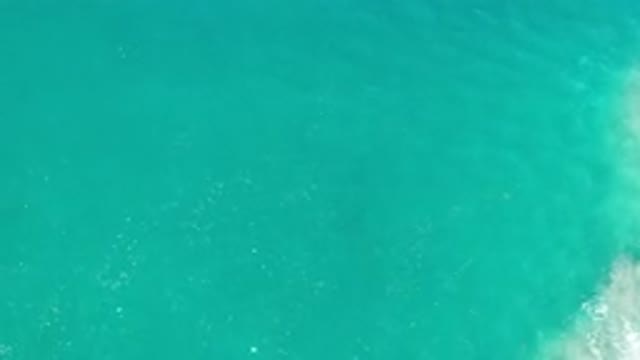 LOS CABOS MEXICO-2020: Calm Turquoise Water Panoramic Video Shot With Some