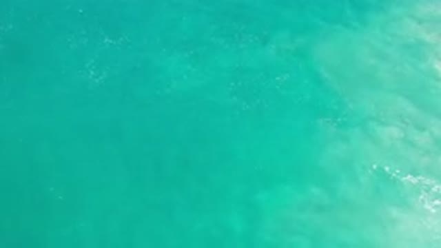 LOS CABOS MEXICO-2020: Blue Ocean Waves Front and Back Motion