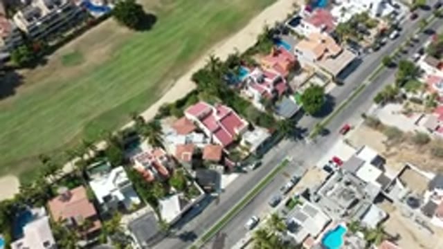 LOS CABOS MEXICO-2020: Long View of Trees and Buildings