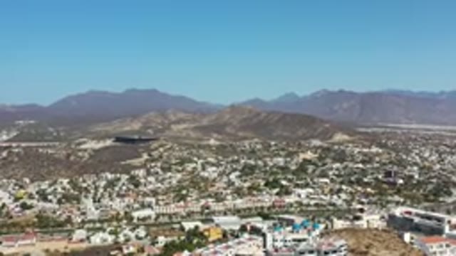 LOS CABOS MEXICO-2020: Amazing View From The Top Of A Brand New Resort Hotel