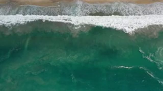 LOS CABOS MEXICO-2020: Beautiful Sea Waves On The Shores Of This Beautiful