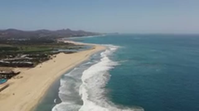 LOS CABOS MEXICO-2020: Gorgeous White Beaches And Great Blue Ocean With Great Waves