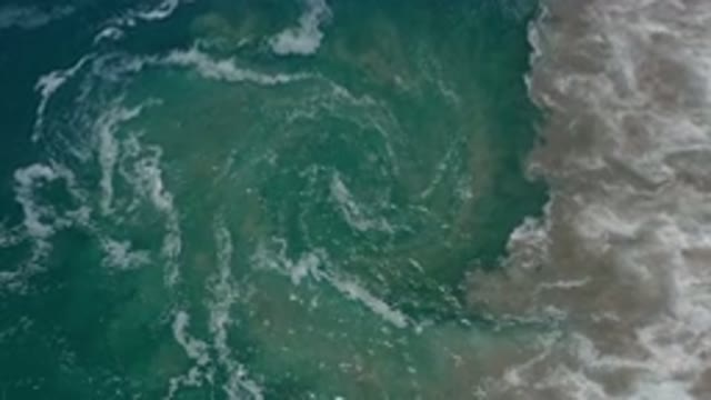 LOS CABOS MEXICO-2020: The Circular Movement Of Water