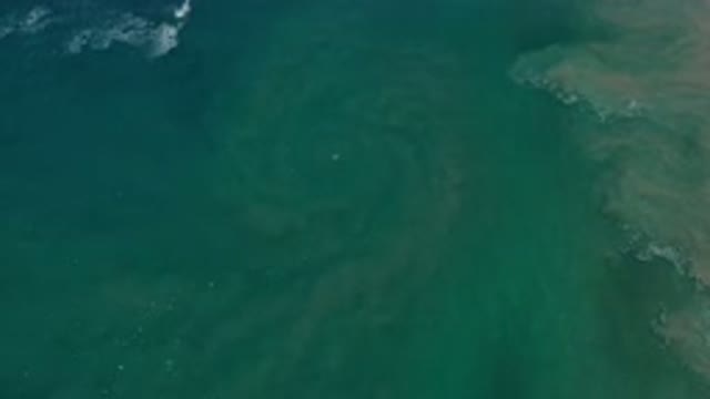 LOS CABOS MEXICO-2020: Satellite View Of A Storm Formation
