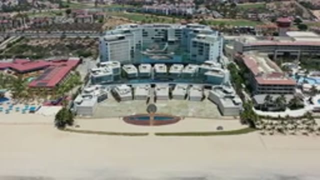 LOS CABOS MEXICO-2020: View Of A Hotel From The Beach