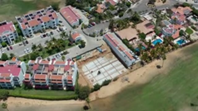 LOS CABOS MEXICO-2020: Aerial Flyover Of Newly Built Community