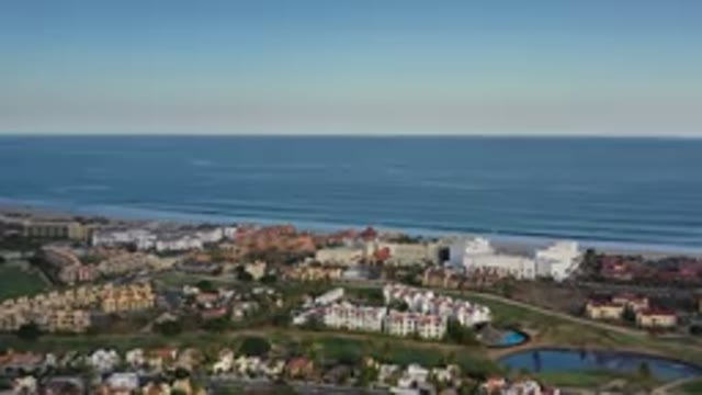 LOS CABOS MEXICO-2020: Beautiful View Of Buildings On The Edge Of Lakes And