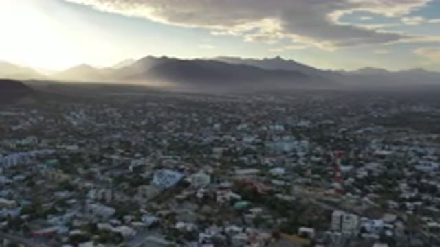 LOS CABOS MEXICO-2020: Urban Houses Buildings Mountains Construction In A