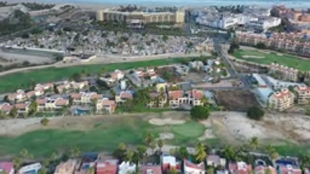 LOS CABOS MEXICO-2020: Plains And Houses On A Clear Day