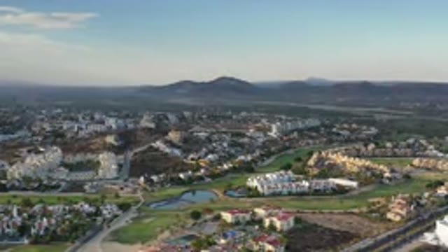 LOS CABOS MEXICO-2020: Bird's Eye View Of City
