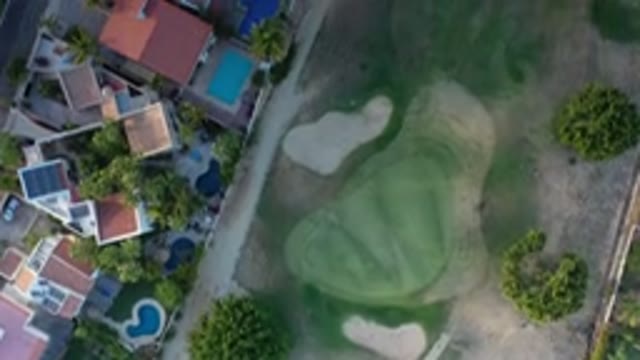 LOS CABOS MEXICO-2020: Golf Course Drone Footage