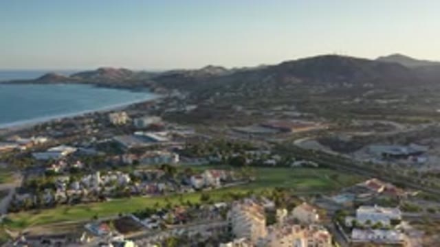 LOS CABOS MEXICO-2020: Bird's Eye View of The City