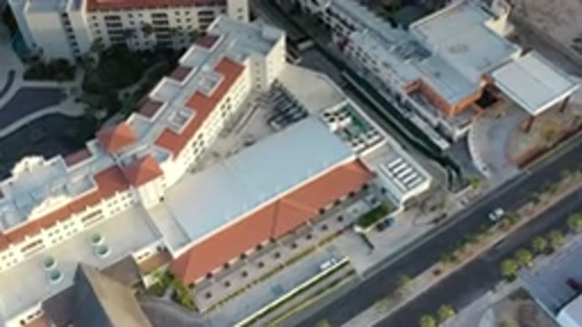 LOS CABOS MEXICO-2020: Watching The City Life From The Sky In The Daylight