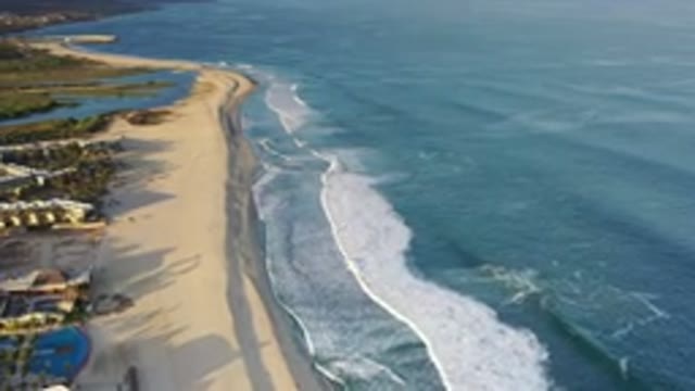 LOS CABOS MEXICO-2020: Beautiful Beach Side Homes With Waves Rolling In From The
