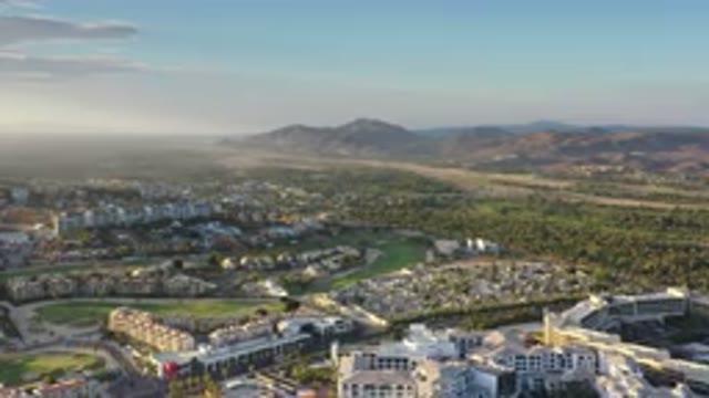 LOS CABOS MEXICO-2020: A Lovely Bird's-Eye View Over The Area