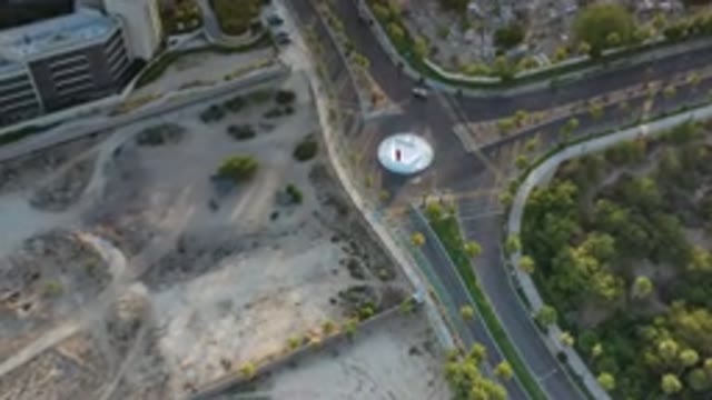 LOS CABOS MEXICO-2020: Overview Of Intersection On A Beautiful Morning