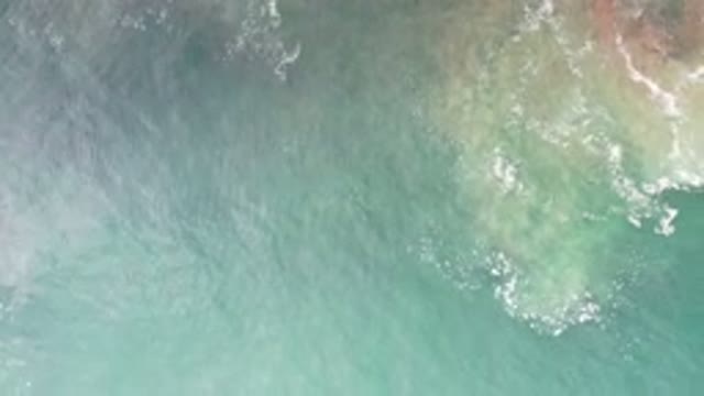 LOS CABOS MEXICO-2020: An Overview Of A Large Blue Ocean From The Sky