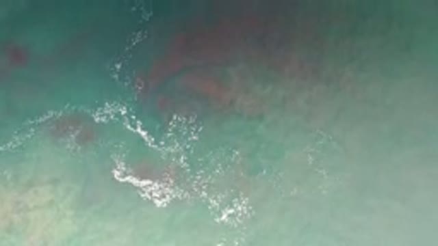 LOS CABOS MEXICO-2020: Footage Of The Sea With Blues Water In A Quiet Place Very