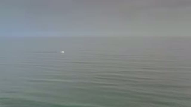 LOS CABOS MEXICO-2020: A Wide View Of Ash Color Sea And Cloudy Sky With The Same