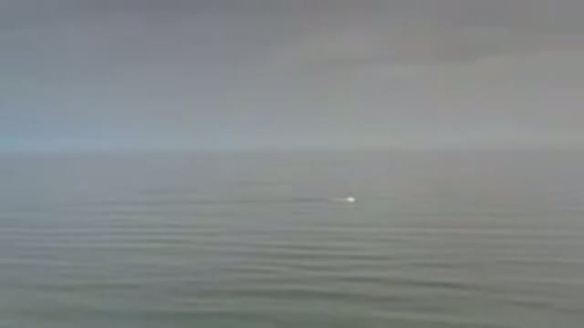 LOS CABOS MEXICO-2020: Where The Ocean Meets The Horizon On A Gloomy Day