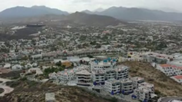 LOS CABOS MEXICO-2020: Buildings In A City With Mountains In The Background