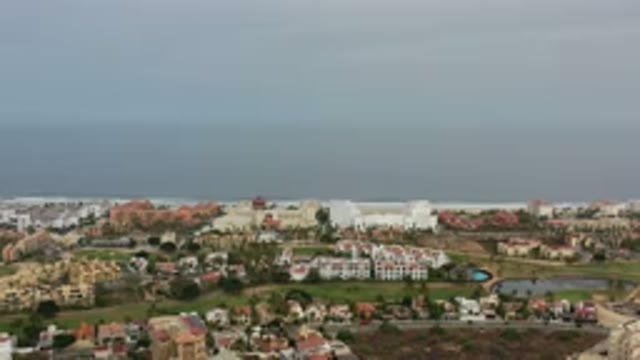 LOS CABOS MEXICO-2020: Beautiful Panoramic View Of The City With Its Coastal