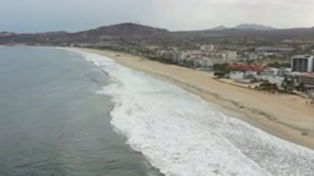 LOS CABOS MEXICO-2020: Seashore Beach Beautiful Seaside Town