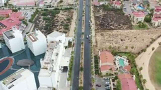 LOS CABOS MEXICO-2020: Amazing View From The Top Of Buildings On The Coastline