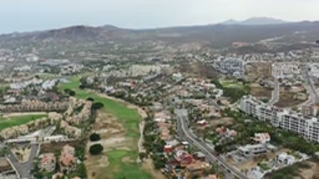LOS CABOS MEXICO-2020: Panoramic View Of The Town