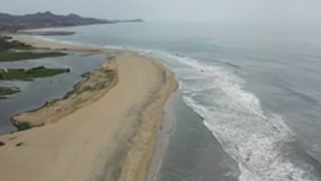LOS CABOS MEXICO-2020: Coastline Surf Coast Waves Daytime Outdoors Outside Sky