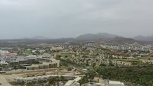 LOS CABOS MEXICO-2020: Top View Of City