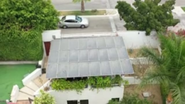 LOS CABOS MEXICO-2020: Footage Of The Entrance Of A Building With Parking And A