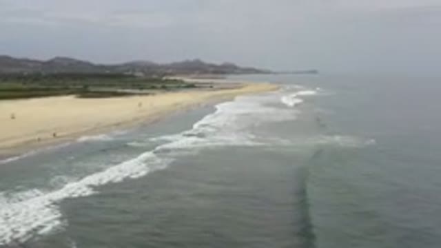 LOS CABOS MEXICO-2020: Let A Wave Splash Your Face And Be Surprised At The