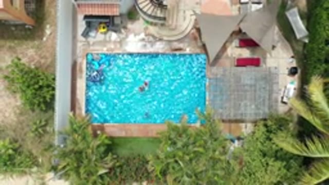 LOS CABOS MEXICO-2020: House With A Pool People Swimming