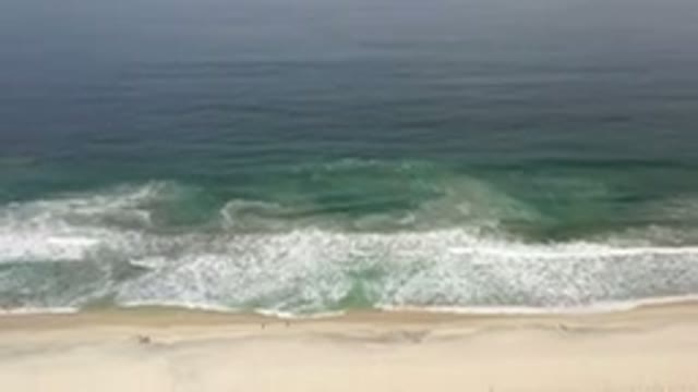 LOS CABOS MEXICO-2020: Aerial View Of An Empty Beach