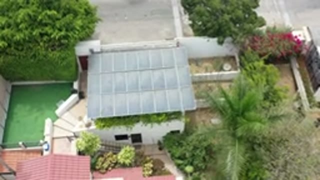 LOS CABOS MEXICO-2020: A Modern Home With Sunroof, Pool, and Trees