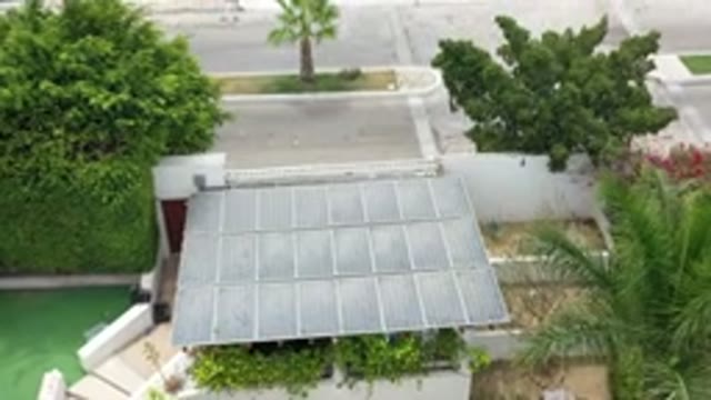 LOS CABOS MEXICO-2020: Sidewalk House Zooming Montage Landscaping Housekeeping